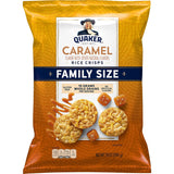 Quaker Rice Crisps Caramel – Portable Sweet Snack for Hiking and Travel Bags