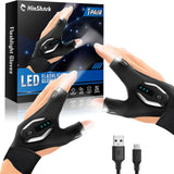 LumeFlex Rechargeable Glove Light – Valentine's Day Gift for Him, Anniversary Surprise for Boyfriend Dad