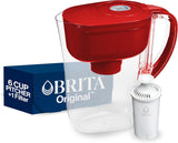 Brita Metro Water Filter Pitcher – Simple Hydration Solution for Intentional Small-Space Living, BPA-Free