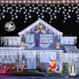 Ollny Icicle Lights 29V Low Voltage – Baby Safe Nursery String Lights, Cool Touch LED Hanging Lights for Kids Room and Playroom