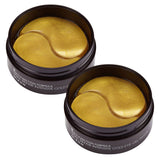 MIZON Gold & Snail Mucin Under Eye Patches – Curated Korean Skincare Gift Set for Mom on Mother's Day, 60 Pc