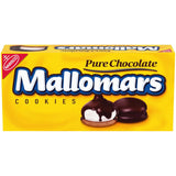 MALLOMARS Pure Chocolate Cookies, 8.2 oz – Shareable Marshmallow and Chocolate Snack for Family Movie Night