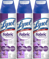 Lysol Fabric Disinfectant Spray for Self-Care Sanitizing Routine, Lavender Scent to Refresh Upholstered Furniture and Curtains