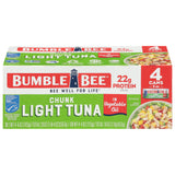 Bumble Bee Skipjack Tuna in Vegetable Broth – Omega-3 Rich Pantry Hero for Keto and Weight-Management Lunches, 5 oz Cans
