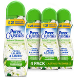 Purex Crystals In-Wash Scent Booster Fresh Vibes – Family-Safe Laundry Fragrance for Nursery, Kids' Bedroom Closets, and Bedding