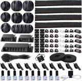 N NOROCME 192-Piece Cable Management Kit — Practical Housewarming Gift for New Homeowners