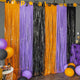 16.5 x 6.6 ft (5 Pack) - Orange Black and Purple