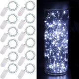 Luminara Fairy Lights – Waterproof Patio String Lights, IP65 Battery Operated Twinkle Lights for Outdoor Dining