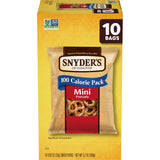 Snyder's of Hanover Bulk Pretzel Snack Pack – Workplace Pantry and Conference Room Variety, 36 Count