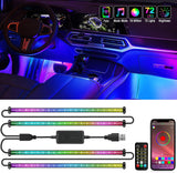 Nilight Water Ready RGB-IC Strip Lights – Versatile Cabin and Tailgate Lighting for Off Road Adventures