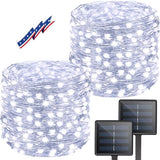 LuminaGlow Solar String Lights – Aesthetic Indoor Home Accent, 8 Lighting Modes with Memory