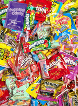 Queen Jax Ultimate Assorted Candy Party Mix - 2 LB Portable Bag - Durable Individually Wrapped Treats for Porch Trick-or-Treat Bowls and Driveway Giveaway Stations