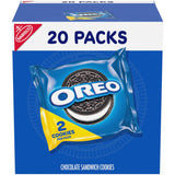 OREO Chocolate Sandwich Cookies Mini Packs – After-School Snacks for Kids & School Lunches, Kosher 40-Count Box