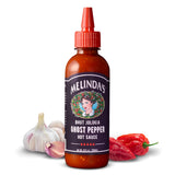 Melinda's Ghost Pepper Hot Sauce - Unique Housewarming Gift for Spicy Food Lovers, Gourmet Extra Hot Condiment, 10oz Bottle