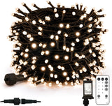 suddus Christmas String Lights – Thoughtful Holiday Gift for Her and Hostesses, 100 LED 33ft Warm White with Remote