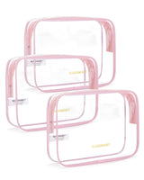 BAGSMART Clear Toiletry Bag - Campground and Boat Organizer for Sunscreen and Travel Essentials