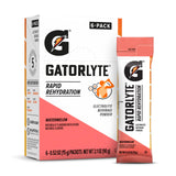 Gatorlyte Electrolyte Powder Sticks – Lower-Sugar Desk Hydration for Focused Workdays, 18 Count
