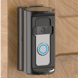 Drill-Free Ring Doorbell Wall Mount with Anti-Theft Locking Screw – Keeps Your Camera Securely in Place
