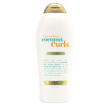 OGX Quenching + Coconut Curls Conditioner – Elegant Hair Care Upgrade for Medium to Coarse Curls