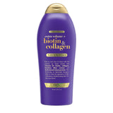 OGX Biotin & Collagen Volumizing Shampoo – Sulfate-Free Surfactants for Chemically Treated Hair, 25.4 fl oz