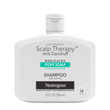 Neutrogena T/Sal Scalp Therapy Shampoo 12 fl oz – Peppermint Self-Care Wash for Stress-Soothing Flake Control