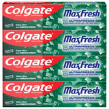 Colgate MaxFresh Ultrafreeze Toothpaste – Single-Purpose Excellence: One Tube Replaces Toothpaste + Breath Strips Clutter