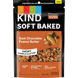 KIND Soft Baked Granola – Dark Chocolate Peanut Butter Snack for Mindful Pantry Wellness, 5g Protein Whole Grain Treat