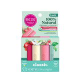 eos Natural Organic Lip Balm Sticks - Vanilla Bean, Clean Beauty Ritual for Bathroom & Desk, Dermatologist-Recommended Hydration