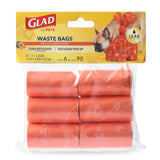 Glad for Pets Extra Large Pet Waste Bag Starter Set, Thoughtful Housewarming and Birthday Gift for Dog Owners Who Walk Daily