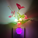 MushroomBloom Housewarming Gift – Mushroom Flower Plug in Night Light for New Home and Nursery