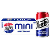 Pepsi Mini Cans Variety Pack, 7.5oz (10 Pack) – Themed Birthday Soda Gift for Soda Lovers