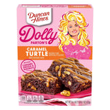 Duncan Hines Dolly Parton Caramel Turtle Brownie Mix – Valentine's Day Dessert Gift for Couples, Indulgent 16.7 oz