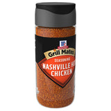 McCormick Grill Mates Nashville Hot Chicken Seasoning, 3 oz – Portable Shaker for Camping Cookouts and Tailgates