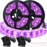 LumoGlow Black Light Strip – Cool-to-Touch Glow Lighting Safe Around Kids and Pets