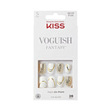 KISS Classy Press On Nails 'Dashing' – Five-Minute Office-Ready Manicure for Busy Work-From-Home Days