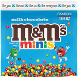 M&M'S MINIS Mini Milk Chocolate – Office Break Room Snack for Reception Desk and Conference Table, 16.9 oz Bulk Bag