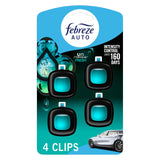 Febreze Car Odor-Fighting Vent Clip – Affordable Housewarming and Holiday Gift for New Drivers, Long-Lasting Unstopables Fresh, 1 Count
