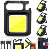 MAKDAK COB Keychain Work Light – Hands-Free Engine Bay Light for DIY Auto Repair