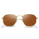 Hexagon Polarized Sunglasses – Trendy Birthday and Anniversary Gift for Her, Him and Couples