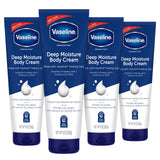 Vaseline Healing Body Cream with Petroleum Jelly & Vitamin E – Nightly Self-Care Moisturizer for Dry, Cracked Skin, 9 oz, 8 Pack