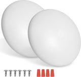 Designer RV LED Puck Light – Modern Frosted Lens Ceiling Fixture for Stylish Motorhome and Boat Interiors, 12V DC