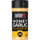Weber Honey Garlic Rub – Gluten-Free Kosher Certified Spice Blend for Everyday Home Cooking