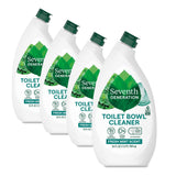 Seventh Generation Toilet Bowl Cleaner – No Chlorine Bleach or Ammonia Safer Choice for the Kids' Bathroom