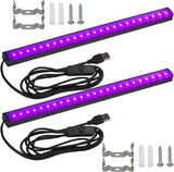 CICINY Black Light Bar – Flameless UV Lighting for Indoor Use, Flame-Retardant Housing & Cool Touch