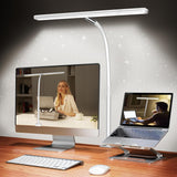 Designer Desk Lamp for Living Room Side Table – Color Temperature Adjustable LED Light in Six Modern Finishes