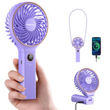 SWEETFULL Handheld Portable Fan – Thoughtful Birthday Gift for Her, Foldable Personal Cooling with LED Display
