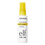 e.l.f. SKIN All Set For Sun SPF 45 Setting Spray – Travel-Ready SPF for Beach Days and Festivals, Clear Makeup-Locking Mist