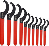 [Brand] C-Shape Shock Spanner Wrench Kit – 6-Size Coverage to Speed Up Coilover Adjustments