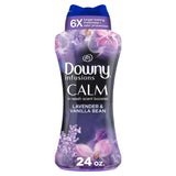 Downy Calm In Wash Laundry Scent Booster Beads for Premium Linen Care, Elevated Lavender Vanilla Fragrance for Master Bedroom