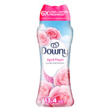 Downy April Fresh In-Wash Scent Booster Beads, 13.4 oz – Family-Safe April Fresh Freshness for Nursery and Playroom Laundry